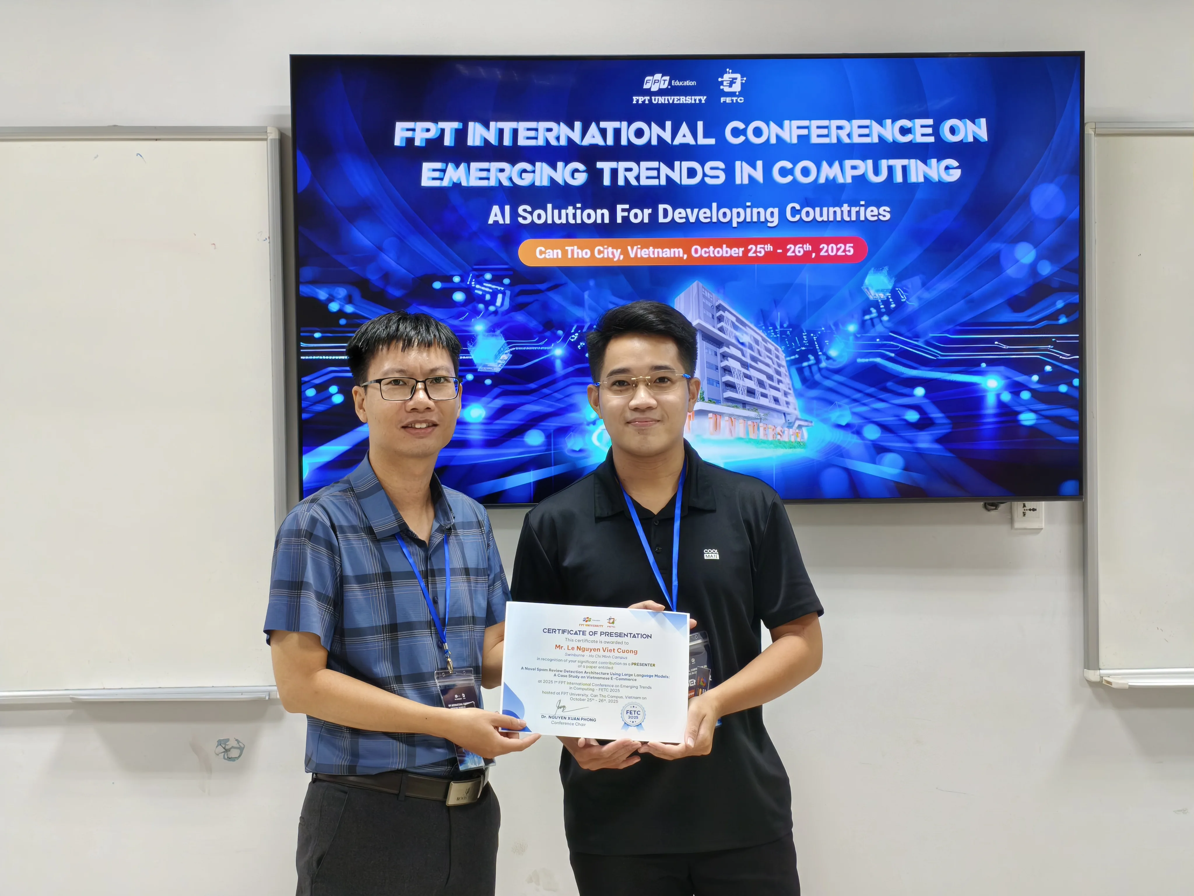 FPT International Conference on Emerging Trends in Computing 2025